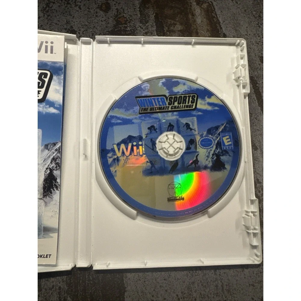 Winter Sports: The Ultimate‎ Challenge (Nintendo Wii, 2007) Complete w/ Manual